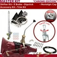 thumbnail image 1 of American Shifter  TH200 Shifter Kit Chrome 10 in. E Brake Cable Clamp Clevis Trim Kit Dipstick for EFD93, 1 of 1