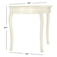 SAFAVIEH Sema Console Table White Washed - Walmart.com