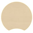 thumbnail image 4 of ECR4Kids 48in Crescent Premium Thermo-Fused Adjustable Activity Table Maple/Yellow/Sand - Standard Ball, 4 of 4