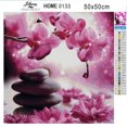 thumbnail image 2 of Fleurs et Pierres - Kit de Peinture Diamant Premium, 2 of 3