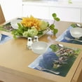 thumbnail image 4 of Ambesonne Rustic Place Mats Set of 4, Alps Village Small Town, Standard Size, Multicolor, 4 of 6