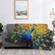 thumbnail image 2 of Fotbe Peacocks Manta de Franela con Estampado, Manta Ultrasuave para Cama, Sofá, Auto, Hipoalergénica y Antibolitas-80"x60", 2 of 6