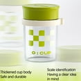 thumbnail image 3 of Meitianfacai 350ml Multifunctional Glass Sealed Cup Coffee Mug, Breakfast Oatmeal Coffee Cup - Drink and Store Food, Portable Design, with Lid and Spoon, 3 of 4