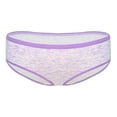 thumbnail image 3 of Pantaleta Hanes para Mujer, Corte Hipster Tonos Morados 3 Piezas Talla G/7, 3 of 4