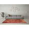 thumbnail image 3 of Ahgly Company Indoor Rectangle Patchwork Brown Transitional Area Rugs, 8' x 10', 3 of 4