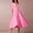 Pink, variant on Zorckvet Womens with Pockets Maxi Dresses Long Summer Evening Short Sleeve V Neck Cocktail Dress for Women