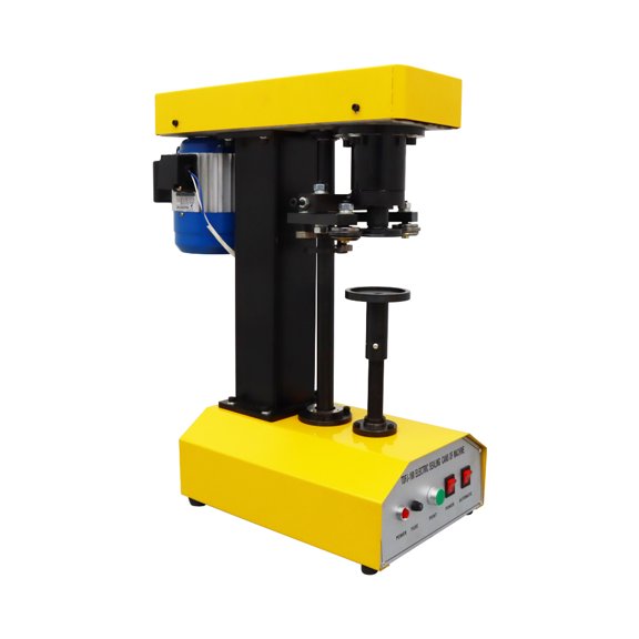 Electric Can Sealer Semi Automatic Can Sealing Machine 3.35 inch Diameter Height Adjustable Can Seamer Machine