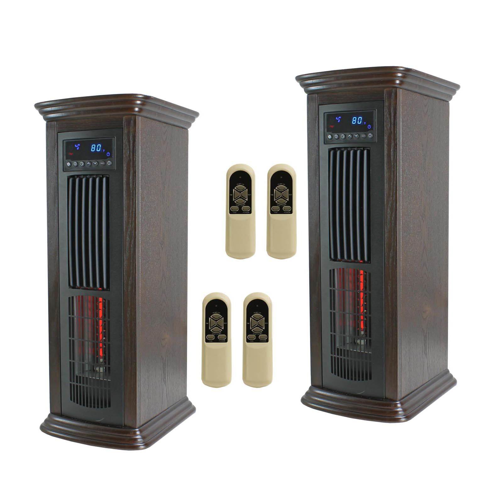 LifePro 4 Element Portable Infrared Tower Heater & Fan (2 ...