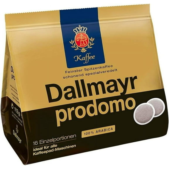 Dallmayr PRODOMO Coffee pads for SENSEO machines -16 pads-