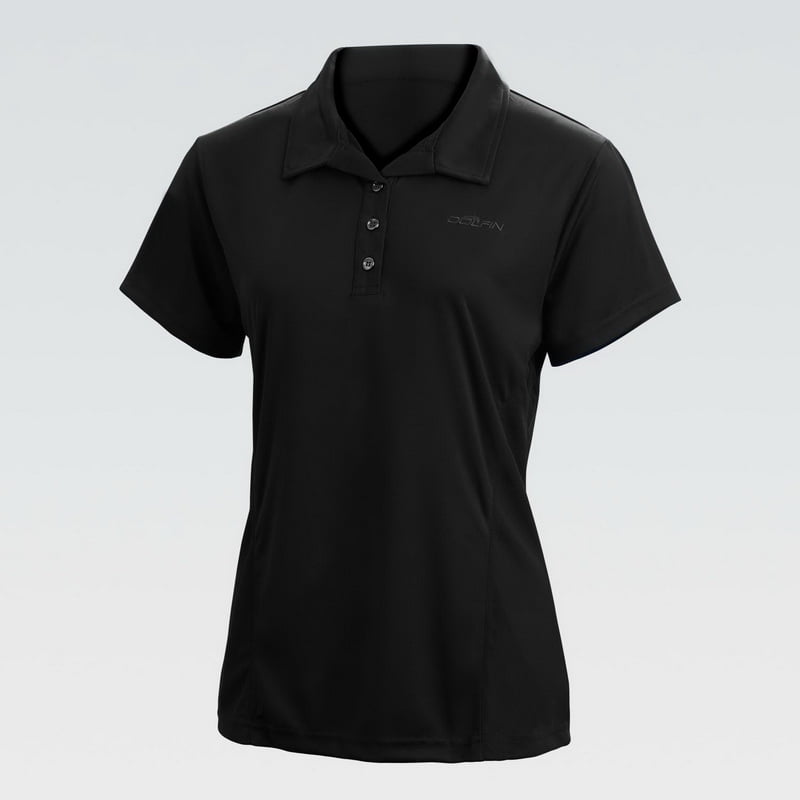 walmart black polo womens