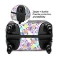 thumbnail image 4 of Fotbe Butterflies on Polka Dots Luggage Cover Protector,Suitcase Protector,Scratch and Dirt Resistant,Fits 18-32 Inch Luggage-Medium, 4 of 9