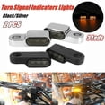 thumbnail image 5 of 2PCS 12V Motorcycle Indicators LED Turn Signal Light Handlebar Amber Signal Lamp Blinker, Mount, 5 of 5