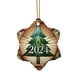 thumbnail image 2 of Árbol de Navidad de acrílico plano para colgar en la ventana, decoración de pared acrílica, decoración para balcones, decoración festiva, arte de ventana de temporada, decoración colgante,, 2 of 8