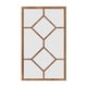thumbnail image 5 of Espejo de pared con ventana de imitación, espejo de pared decorativo, regalo ideal, práctico Color de madera, 5 of 9