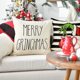 thumbnail image 2 of Juego de 4 piezas de nueva funda de almohada de lino de Navidad Grinch, decoración navideña creativa, funda de almohada para cabecera, decoraciones navideñas para el hogar oso de fresa Electrónica, 2 of 4