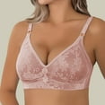 thumbnail image 6 of iHPH7 Push Up Bras for Women Comfortable Bras for Women Wireless Bras Everyday Basic Full Support Lift Bralette No Wire Soft Wireless Bralette Full Coverage Khaki XL, 6 of 9