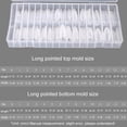 thumbnail image 1 of SharkTRUE High-Quality, Stylish Coffin Nail Extensions Set: 240Pcs, Easy Use, Wide Compatibility, 1 of 8