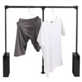 thumbnail image 3 of Support de Levage pour Garde-Robe, Tringle de Garde-Robe Robuste et Polyvalente à Tirer vers le Bas, Rail de Garde-Robe Rétractable pour Vestiaire pour Chambre à Coucher pour Bureau - pour Dortoir, 3 of 7