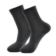 thumbnail image 3 of HNMKIU Men Polyester Half Cushion Mid Crew Socks for Comfort and Durability - Ideal for Everyday Wear—1 Pack,Size One Size, 3 of 3