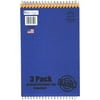 WorkForce Basic 3-Pack White Steno Book, 80-Page, 6" x 9"