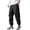 17# Black, variant on Mens Cargo Joggers Pants Quick Dry Hiking Lightweight Athletic Pants for Sports Outdoor Wear with Zipper Khaki S