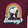 thumbnail image 3 of Peanuts - Snoopy Rainbow Clouds - Men's Short Sleeve Graphic T-Shirt, 3 of 6
