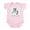 Petal Pink, variant on CafePress - Year Of The Horse Chinese Infant Bodysuit - Baby Light Bodysuit, Size Newborn - 24 Months