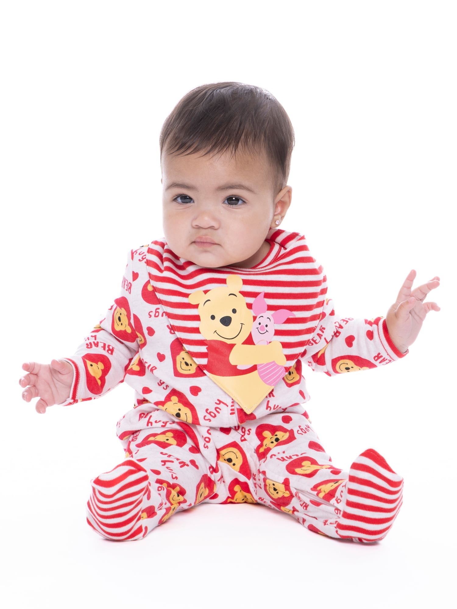 Winnie the Pooh Baby Valentine's Day Layette Gift Set, 2-Piece, Sizes Newborn-6/9 Months