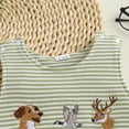 thumbnail image 6 of enyan Unisex Baby Boy Girl Bodysuits Cotton Casual New Born Clothes Comfort Infant Outfit Essentials Baby Clothes Unisex,Green,0-3 Months, 6 of 7