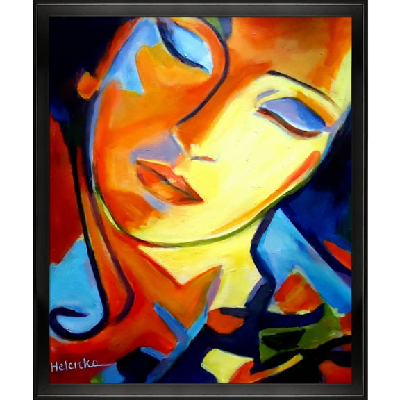 La Pastiche Helena Wierzbicki 'Eternity' Framed Fine Art Print on Canvas