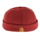 thumbnail image 2 of Mens Vintage Docker Hat lana fieltro Leon Beanie Cap ajustable rojo Sunnimix docker docker hat lana, 2 of 8