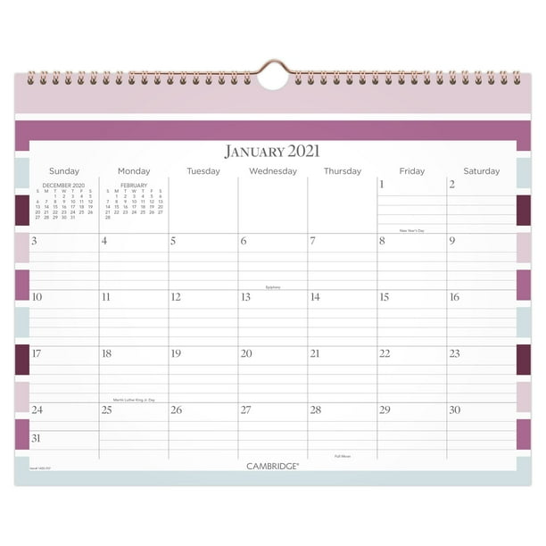 Cambridge Wall Calendar