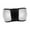 black and argent, variant on TOOYFUL Horse Race Goggles Protection Equestrian Goggles for Outdoor Trail Game clear and black