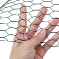 thumbnail image 4 of Chicken Wire Fench 40cm×500cm Green Florist Netting Mesh For Diy Craft Hexagonal Iron Wire Fence For Coop Barrier Rabbit Cage Garden Floral Arrangements, 4 of 9