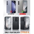thumbnail image 2 of Funda de teléfono tipo cartera con RFID para Samsung Galaxy Z Fold 6, 2 of 8