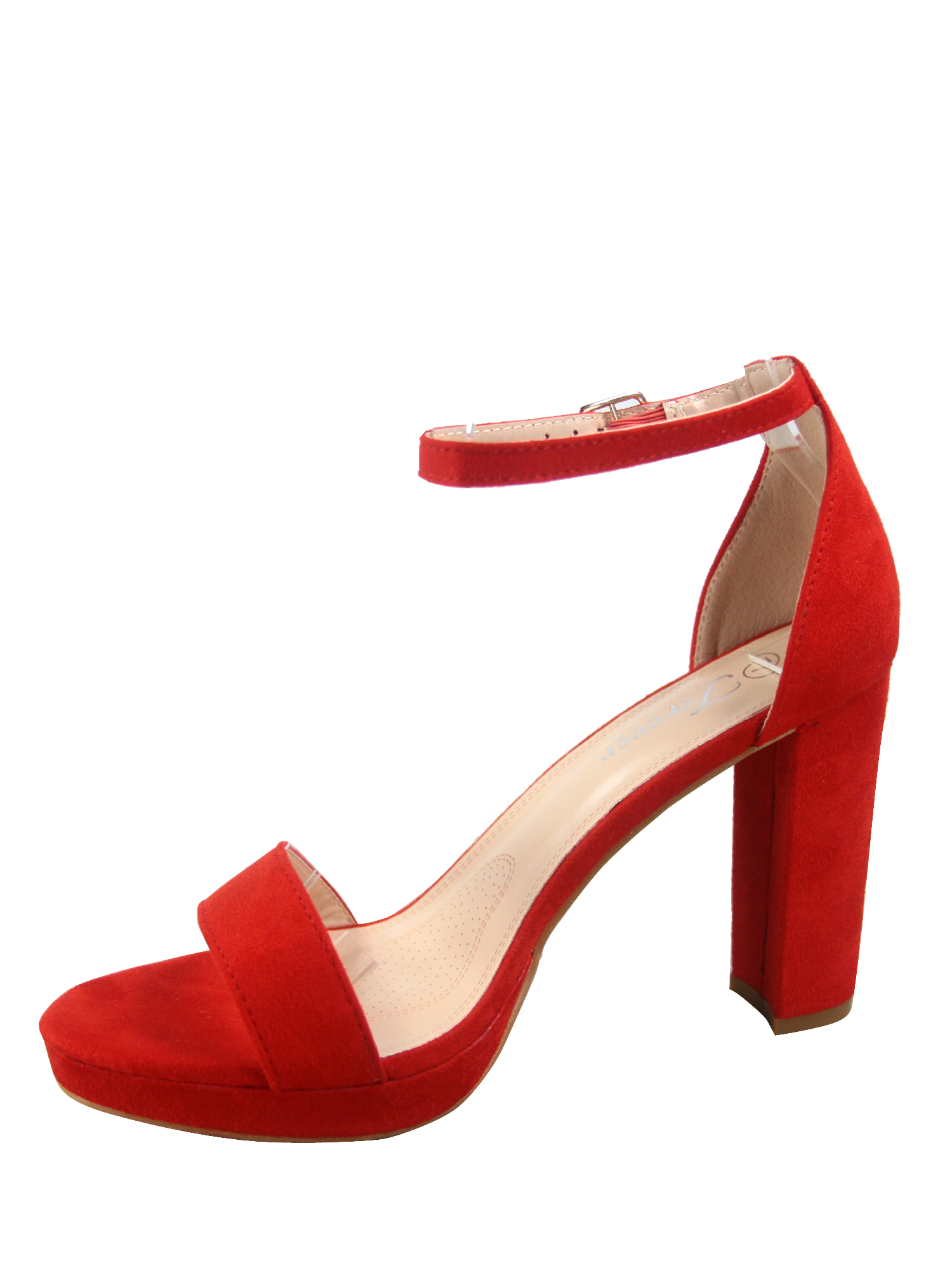 Classic two straps with buckles ankle cuff sandals (more colors are av –  heels N thrills