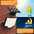 thumbnail image 3 of "Lámpara Solar Bloosom De Pared Exteriores Sensor Luz 4 Modos Negro ", 3 of 5