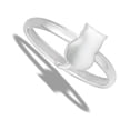thumbnail image 4 of Pussy Cat Kitten High Polish Ring .925 Sterling Silver Band Jewelry Female Male Unisex Size 6, 4 of 4