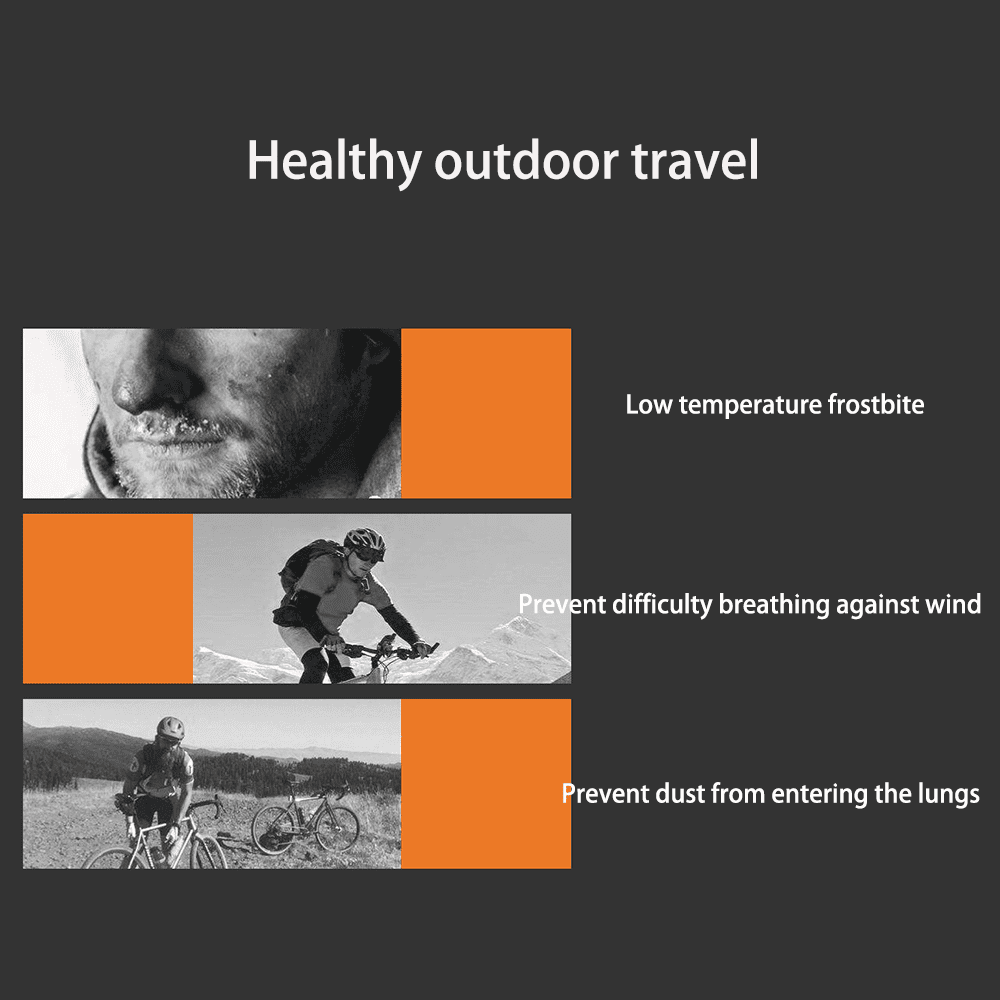Full Face Cover Ski Neck Gaiter, Winter Balaclava Warm Knit Beanie for Outdoor Sports