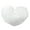 White, variant on Easy Cleaning Heart Shape Pillow Removable Cover Designs Convenient Maintenance with Kids or Pet Keep Freshing Always