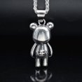 thumbnail image 5 of New Exquisite Cute Cartoon Bear 14K Yellow Gold Pendant Necklace Sweater Chain For Women Fashion Romantic Sweet Holiday Gift, 5 of 6