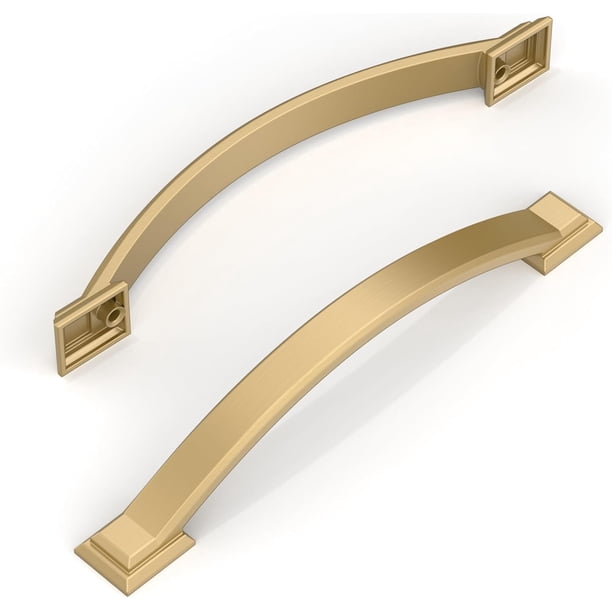 10 Pack Champagne Bronze Cabinet Pulls 5 Inch(128mm) Hole Centers