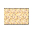 thumbnail image 4 of DouZhe Ethnic Style Yellow Paisley Rugs Doormat, Non-Slip Machine Washable Carpets Floor Door Mat , 36" x 24", 4 of 6