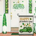 thumbnail image 5 of St. Patrick's Day Garden Flag, Double Sided Checkered Outdoor Decorative Flag, Linen Irish Holiday Patio and Yard Decor, 17.71x11.81 inch, 5 of 7
