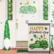 thumbnail image 5 of Decoraciones para el Día de San Patricio, Accesorios para el Día de San Patricio, Regalos para el Día de San Patricio, Bandera de jardín a cuadros de San Patricio, Bandera decorativa para exteriores,, 5 of 7