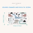 thumbnail image 3 of Máscara infantil HUOGUO Desechable de 3 capas Meltblown, 20 unidades, 3 of 5