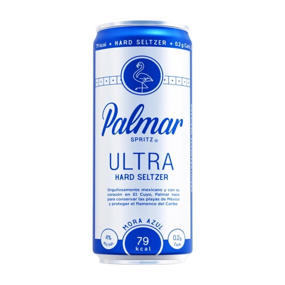 Bebida alcoholica preparada Palmar Spritz Ultra Mora Azul 355 ml
