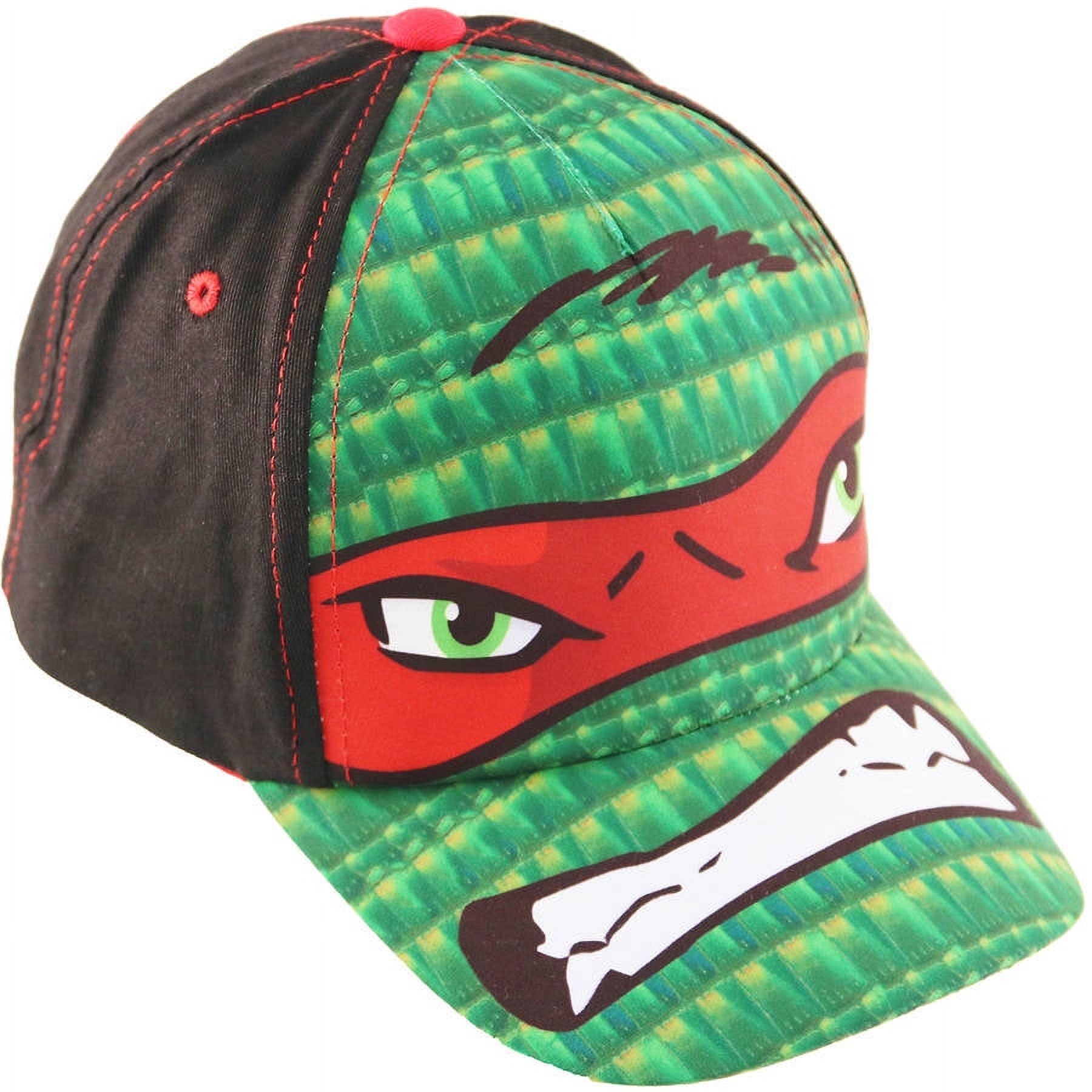 Nickelodeon Little Boys TMNT Raphael Cotton Baseball Cap, Age 4-7