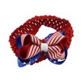 thumbnail image 2 of Odeerbi Independence Day Hair Clip for Girls Children's Hair Bow Bound Hair Net Baby Accessories Red, 2 of 3