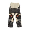 thumbnail image 3 of Haiem Retro Raccoon Graphic Print Men's Pajama Pants Ultra Lightweight Pjs Bottoms Sleepwear Bottom Pants With Pocket Drawstring-Small, 3 of 7